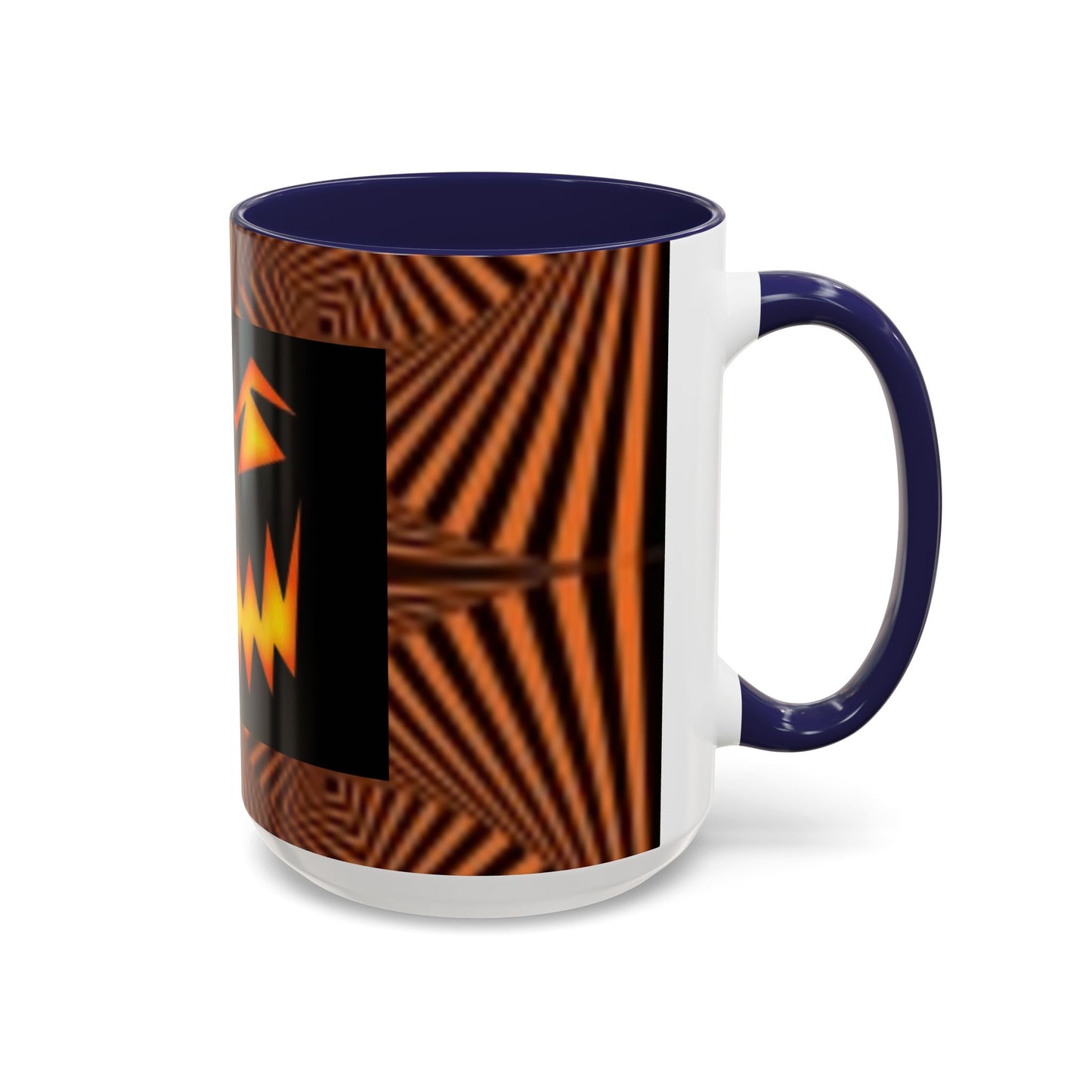 Scary Face Accent Coffee Mug ( 11oz & 15oz) Halloween I Love This Mug!