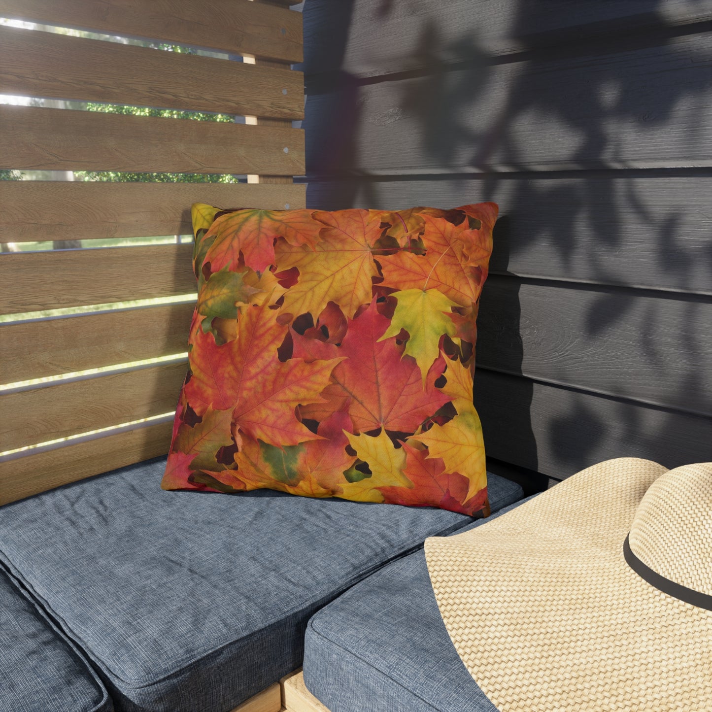 Outdoor Pillows Autumn Leaves