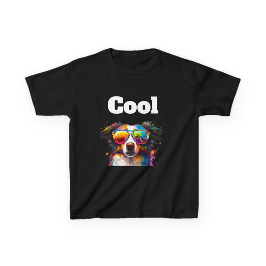 Dog with Sunglasses Cool Lots of Dogs Youth Teenagers T-shirt Fun