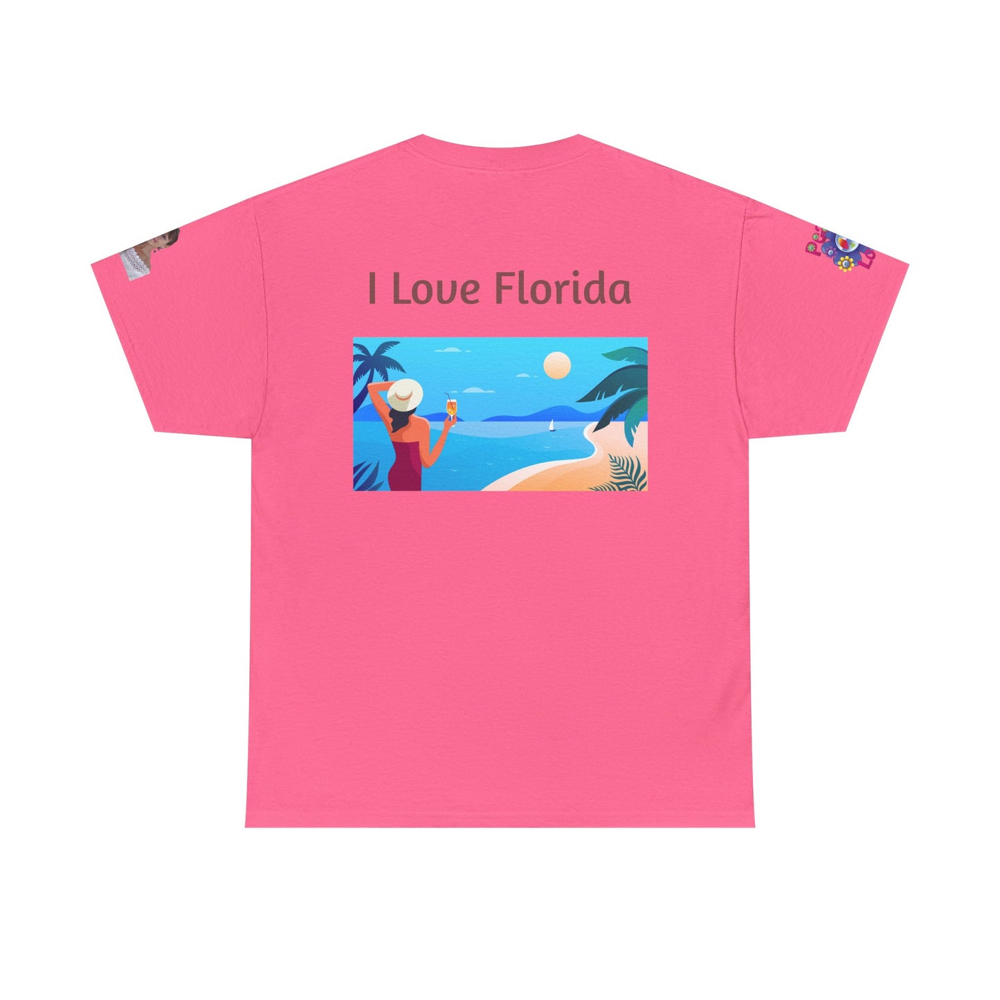 Florida Adventure Unisex Heavy Cotton T-shirt - Perfect for Beach Lovers