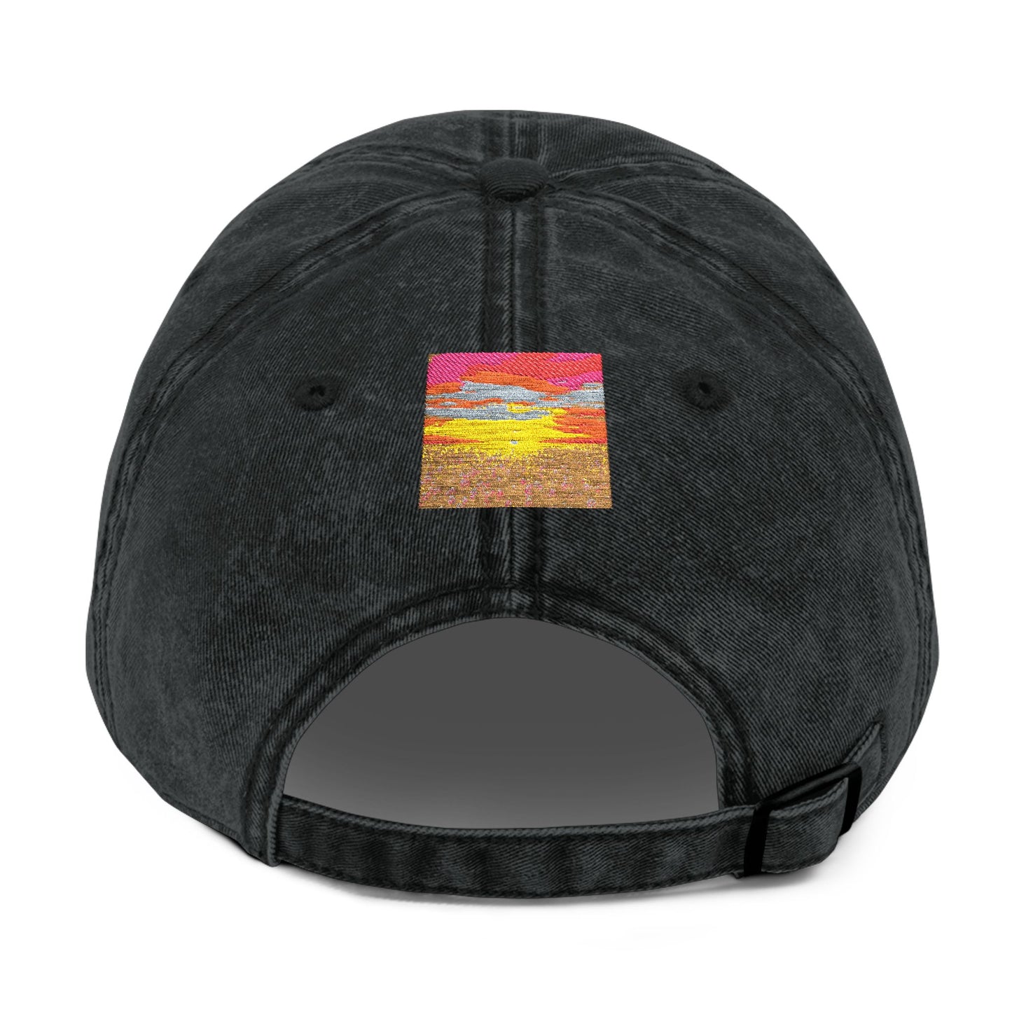 Vintage Embroidered Cap - 'Love Texas' Design