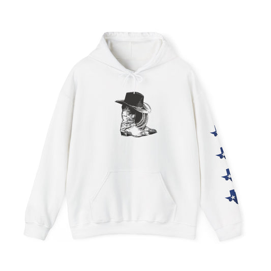 Sweat à capuche graphique Texas Cowboy pour hommes et femmes 