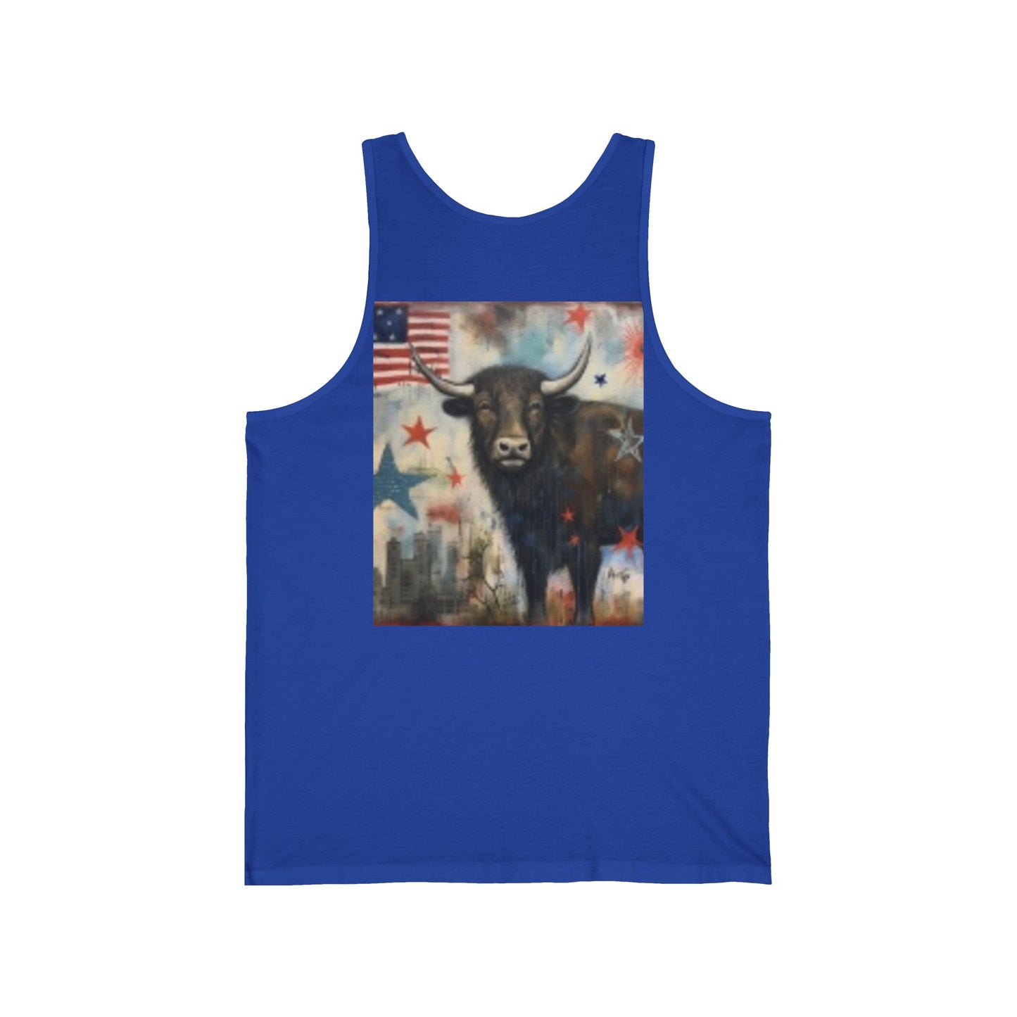 Camiseta unisex de jersey Wild Buffalo - American Spirit Design 