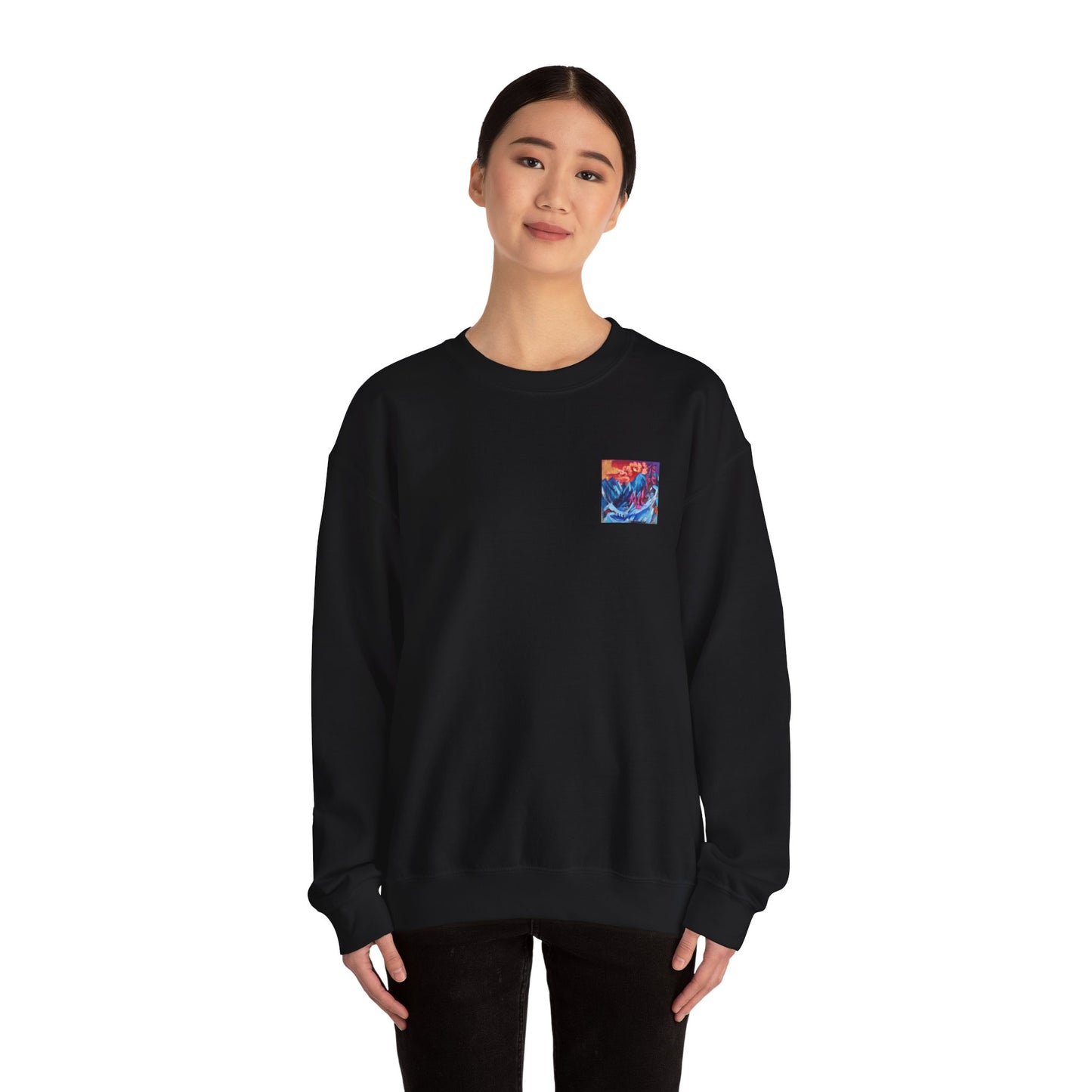 Crewneck Sweatshirt Mountain
