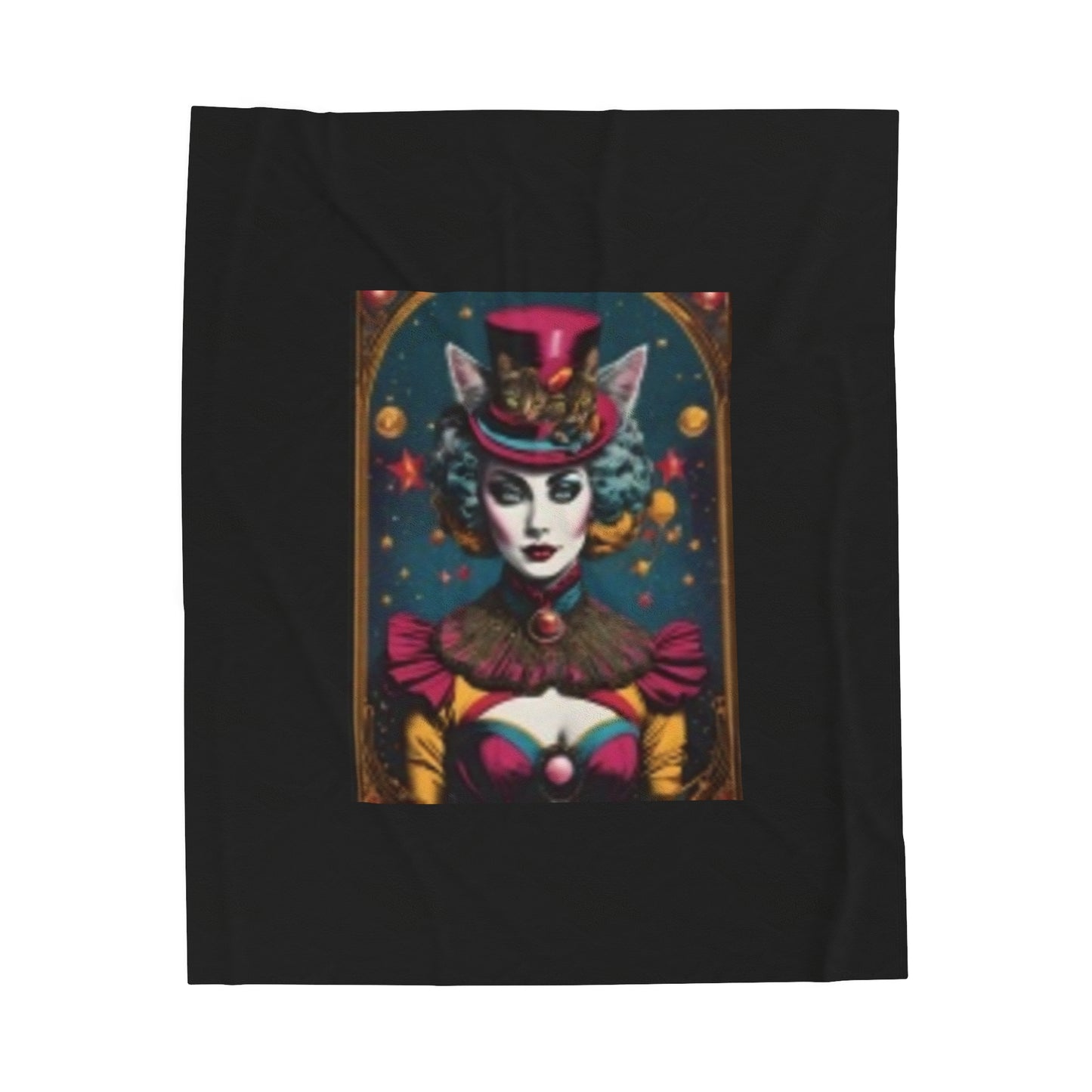 Couverture en peluche en velours 50"x60" taille Belle femme elfe