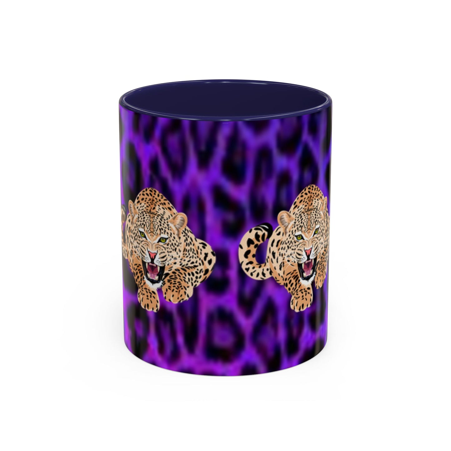 Fierce Leopard Accent Coffee Mug - 11oz & 15oz