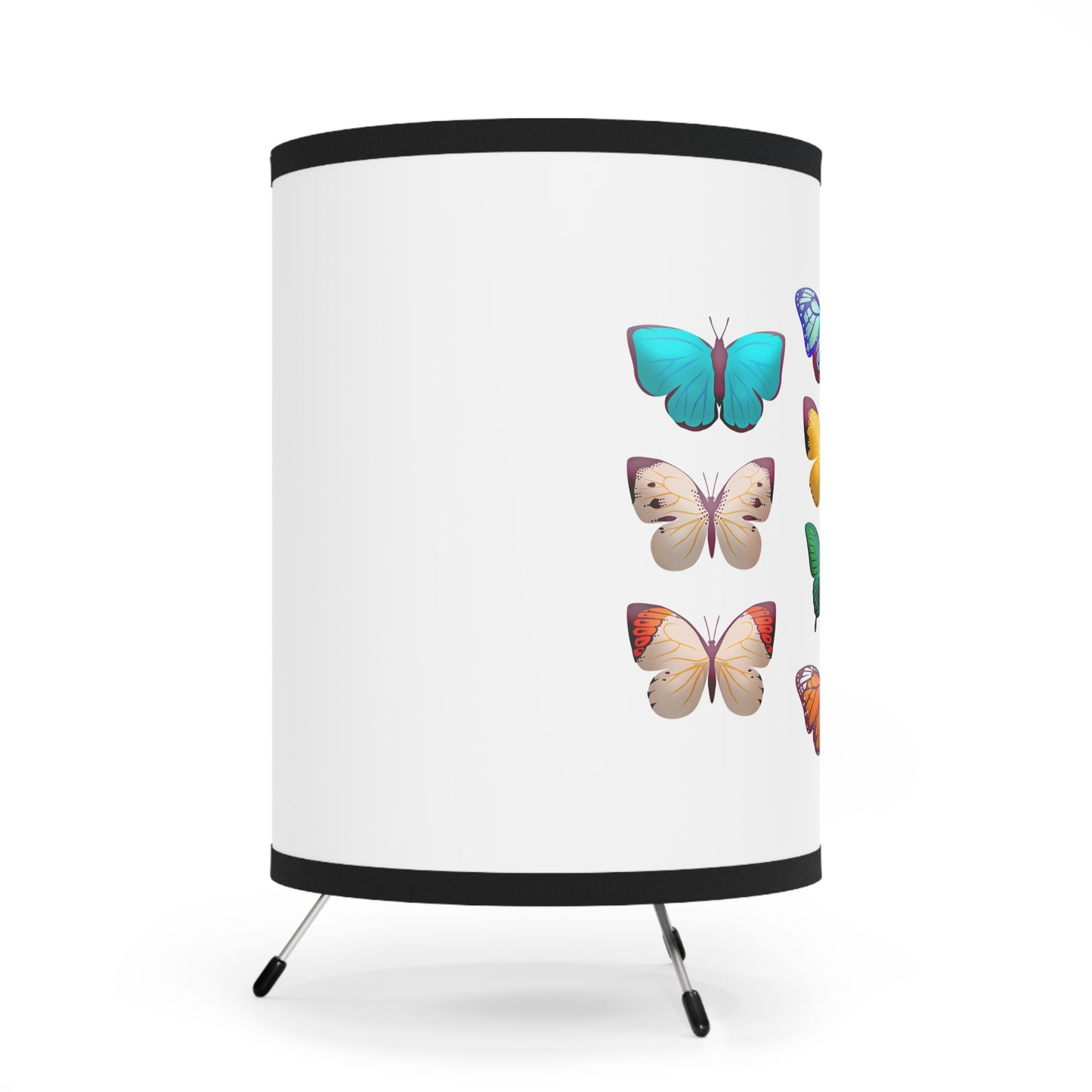 Tripod Lamp Butterflies