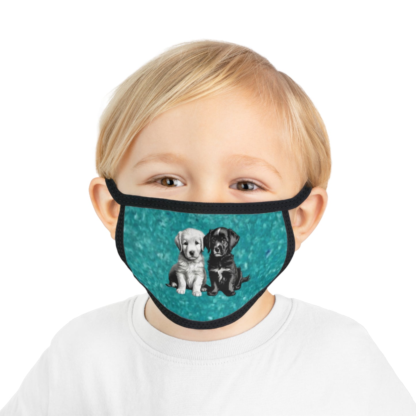 Adorable Kid's Face Mask with Puppy Design | Cute Animal Mask for Kids | Fun Safety Gear for School, Playdates, Birthdays, Pet Lovers