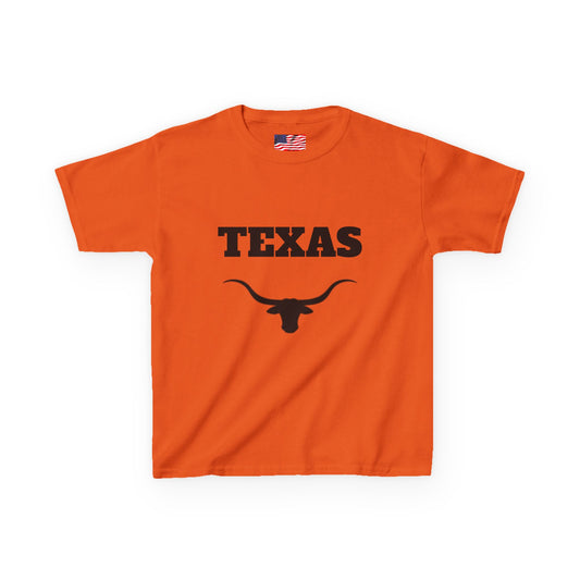 Texas Longhorns Kid's T-Shirt for Young Texans