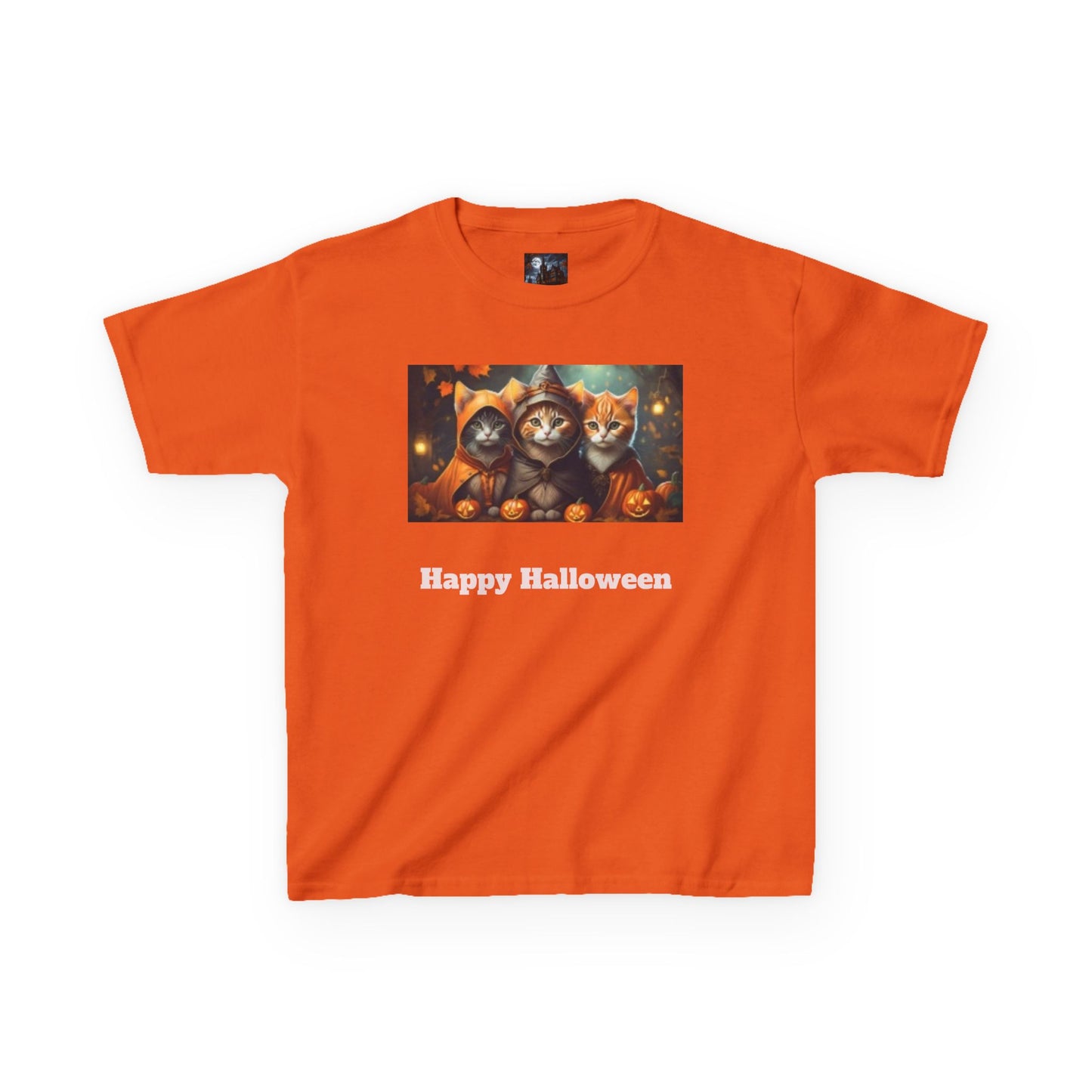 Kids Heavy Cotton T-shirt Halloween
