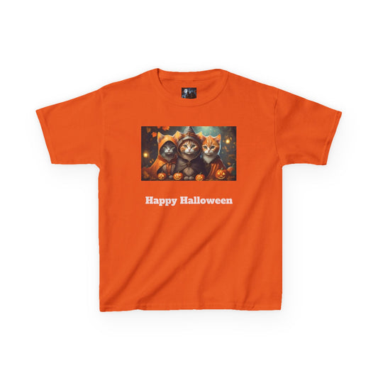 Kids Heavy Cotton T-shirt Halloween