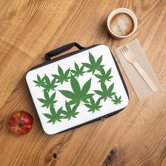 Stylish Cannabis Leaf Lunch Bag - Eco-Friendly Cooler for Everyday Use