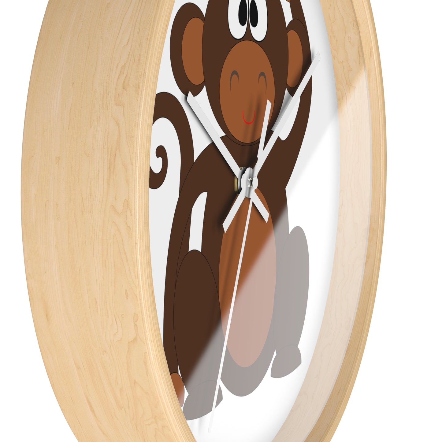 Wall Clock Monkey Great for Children's Room