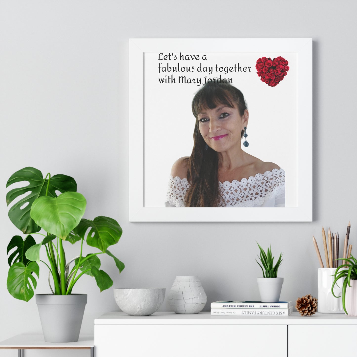 Elegant Framed Vertical Poster - Stylish Wall Art for Home Decor