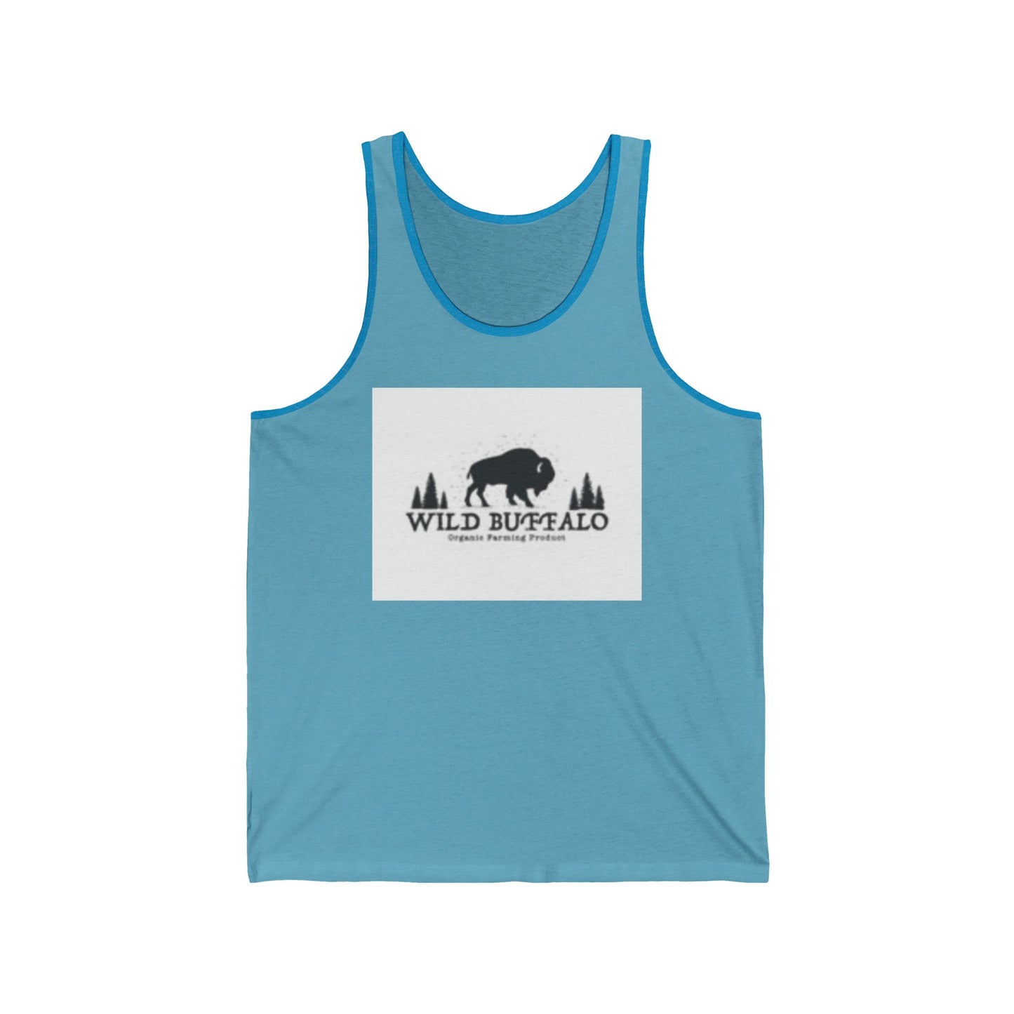 Camiseta unisex de jersey Wild Buffalo - American Spirit Design 