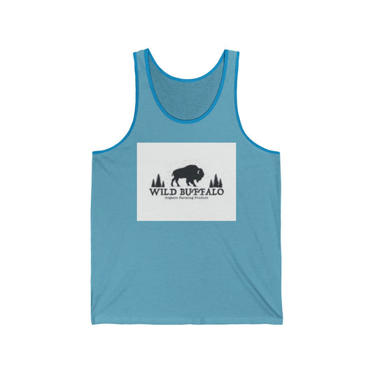 Camiseta unisex de jersey Wild Buffalo - American Spirit Design 