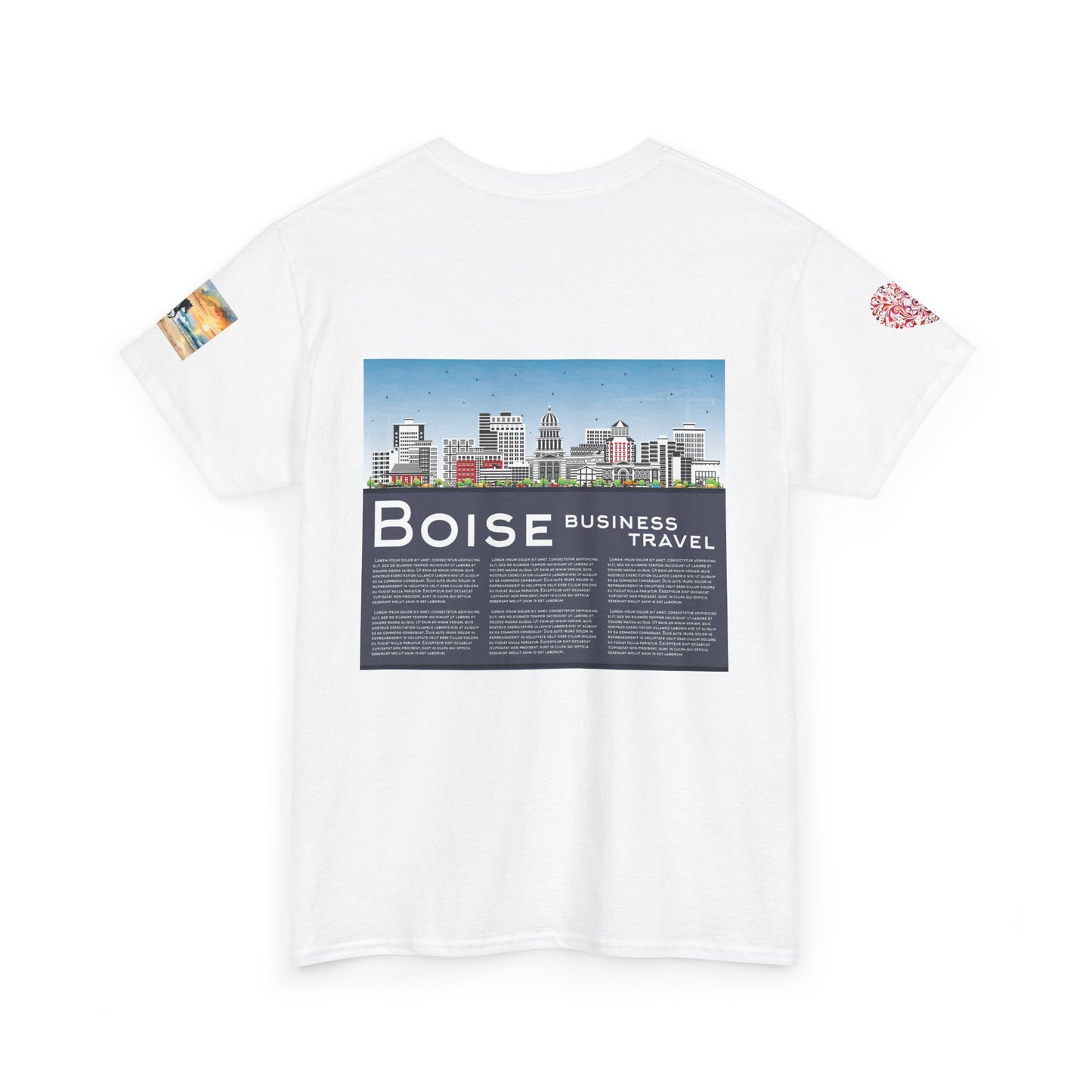 Idaho Exploration T-shirt - Travel Inspired Design