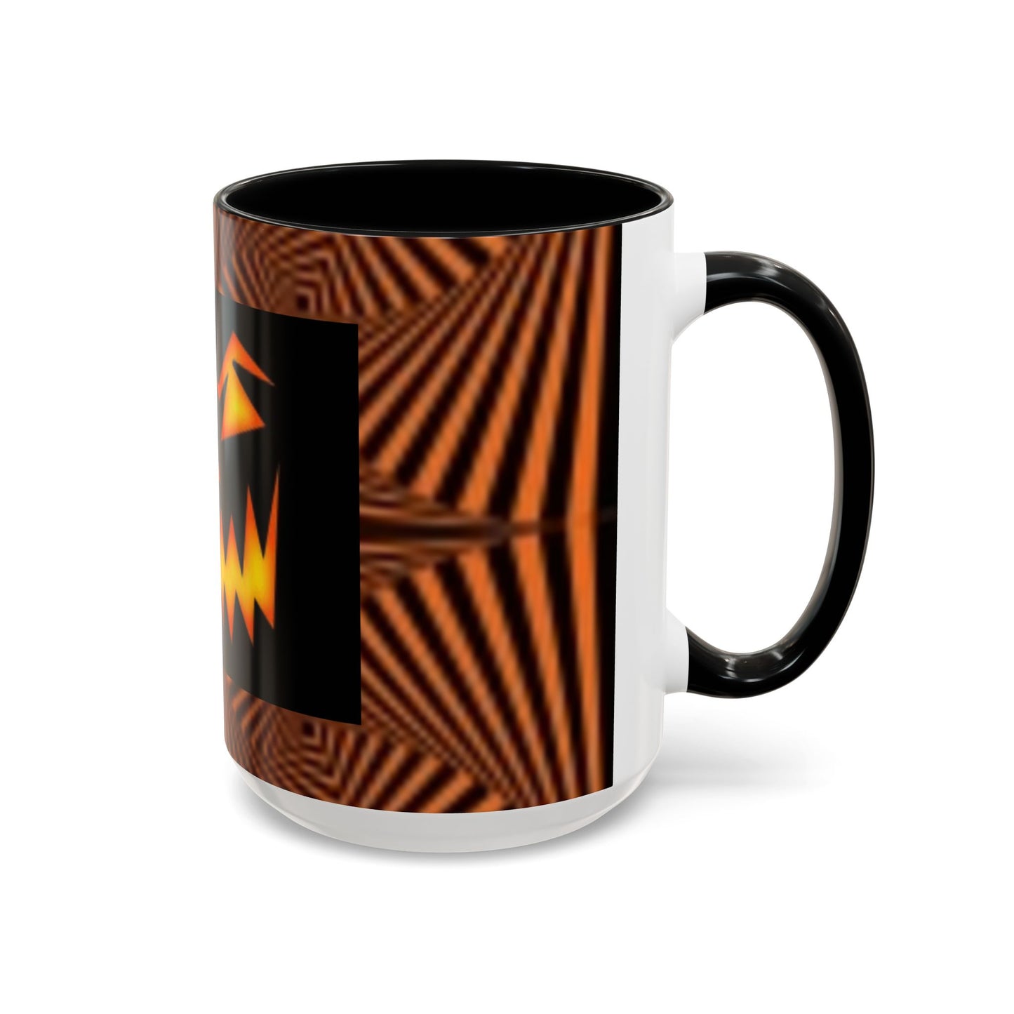 Scary Face Accent Coffee Mug ( 11oz & 15oz) Halloween I Love This Mug!