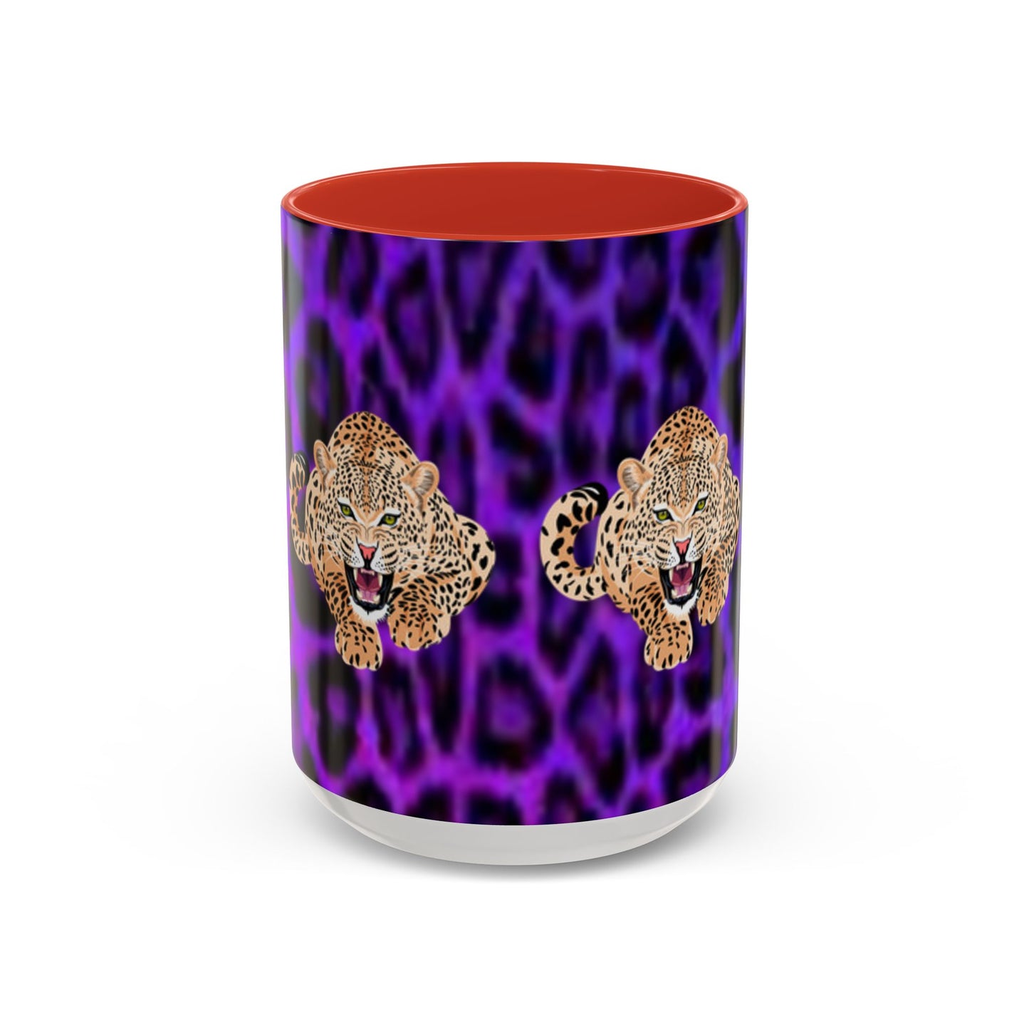 Fierce Leopard Accent Coffee Mug - 11oz & 15oz