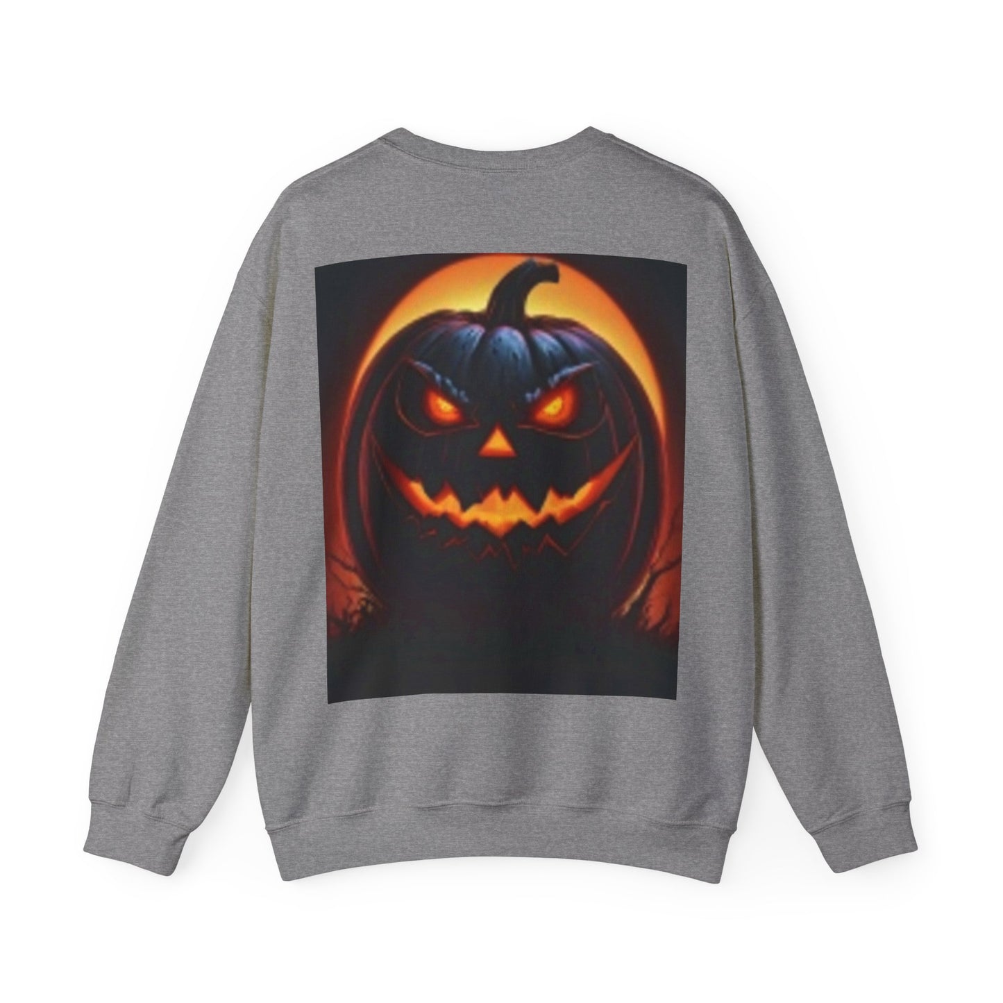 Pumpkin & Spider Unisex Heavy Blend Crewneck Sweatshirt Halloween