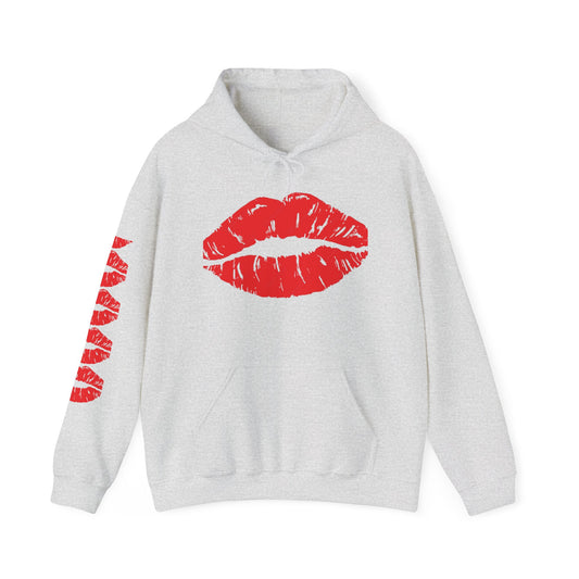 Sweat à capuche rétro belle femme lèvres rouges