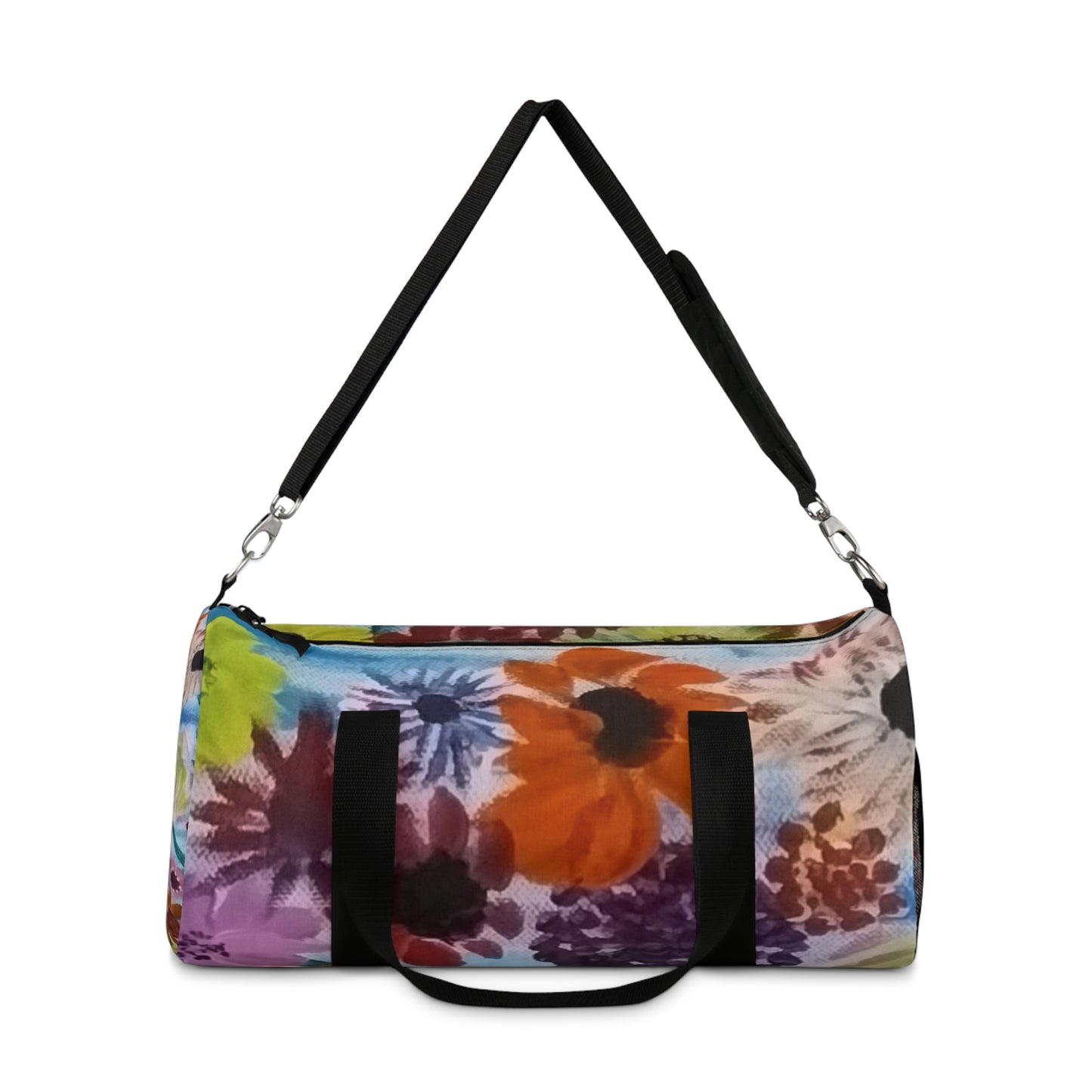 Bolsa de lona con diseño de jardín de flores