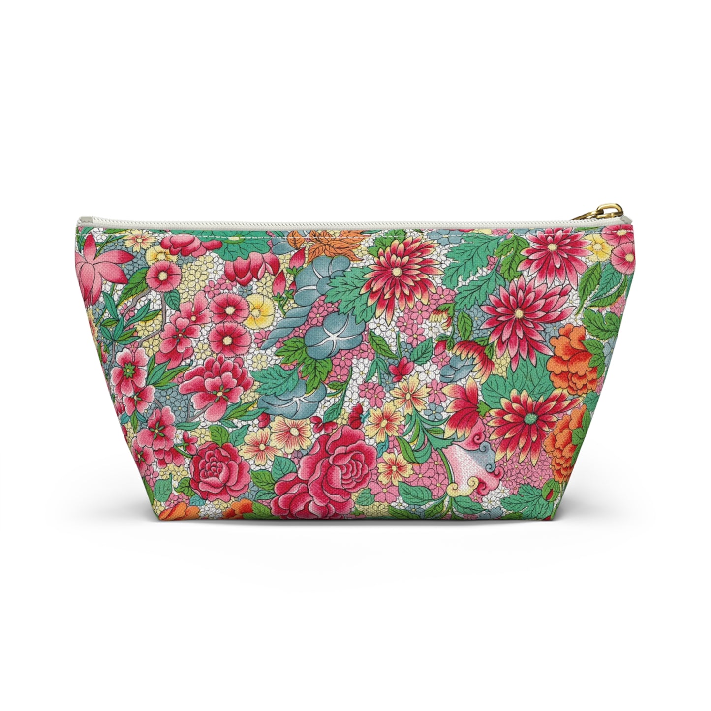 Accessory Pouch Beautiful Flowers Great for Traveling to Japan