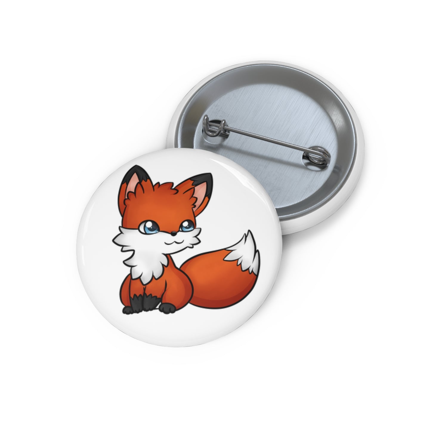 Custom Pin Buttons Fox