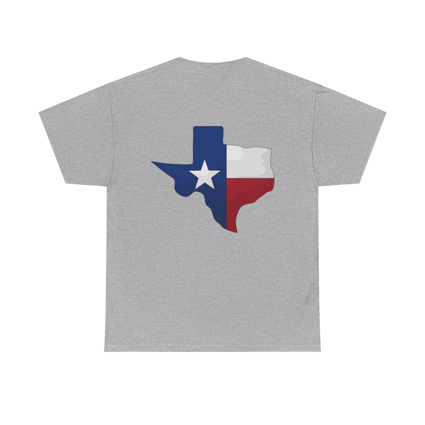 T-shirt unisexe en coton épais Texas Rodeo - Motif squelette 