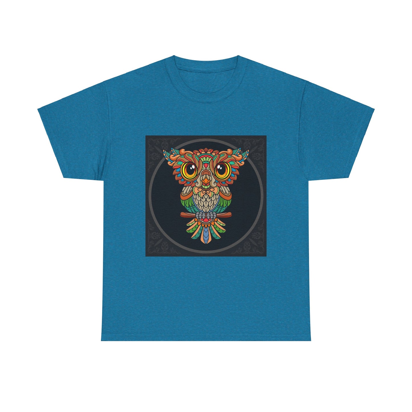 T-shirt Hibou coloré