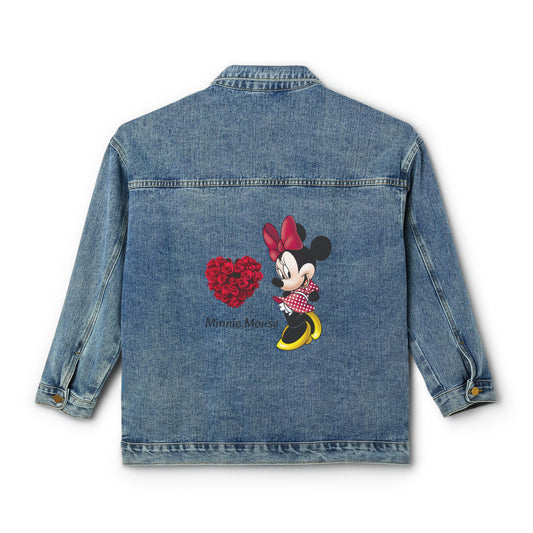 Chaqueta vaquera de Minnie Mouse para mujer: un bonito estilo vintage para fans de Disney