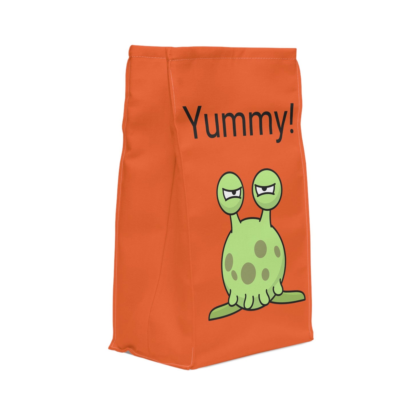 Polyester Lunch Bag Green Alien Yummy