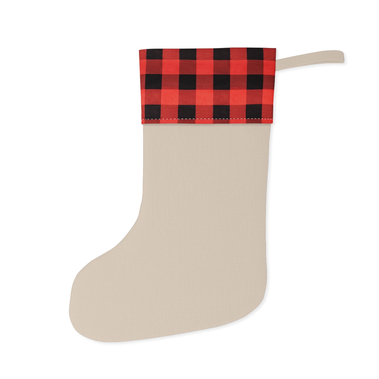 Christmas Stocking Santa Claus Red Nose Reindeer Drinking Beer