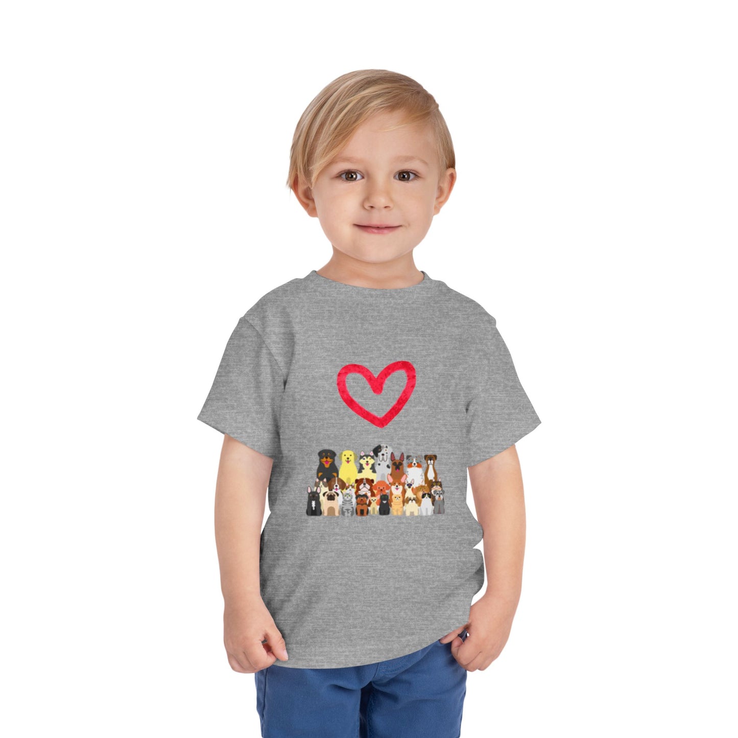 Adorable Animal Love Toddler Tee, Animal Lovers Gift, Cute Kids Shirt, Birthday Outfit, Pet Appreciation Day