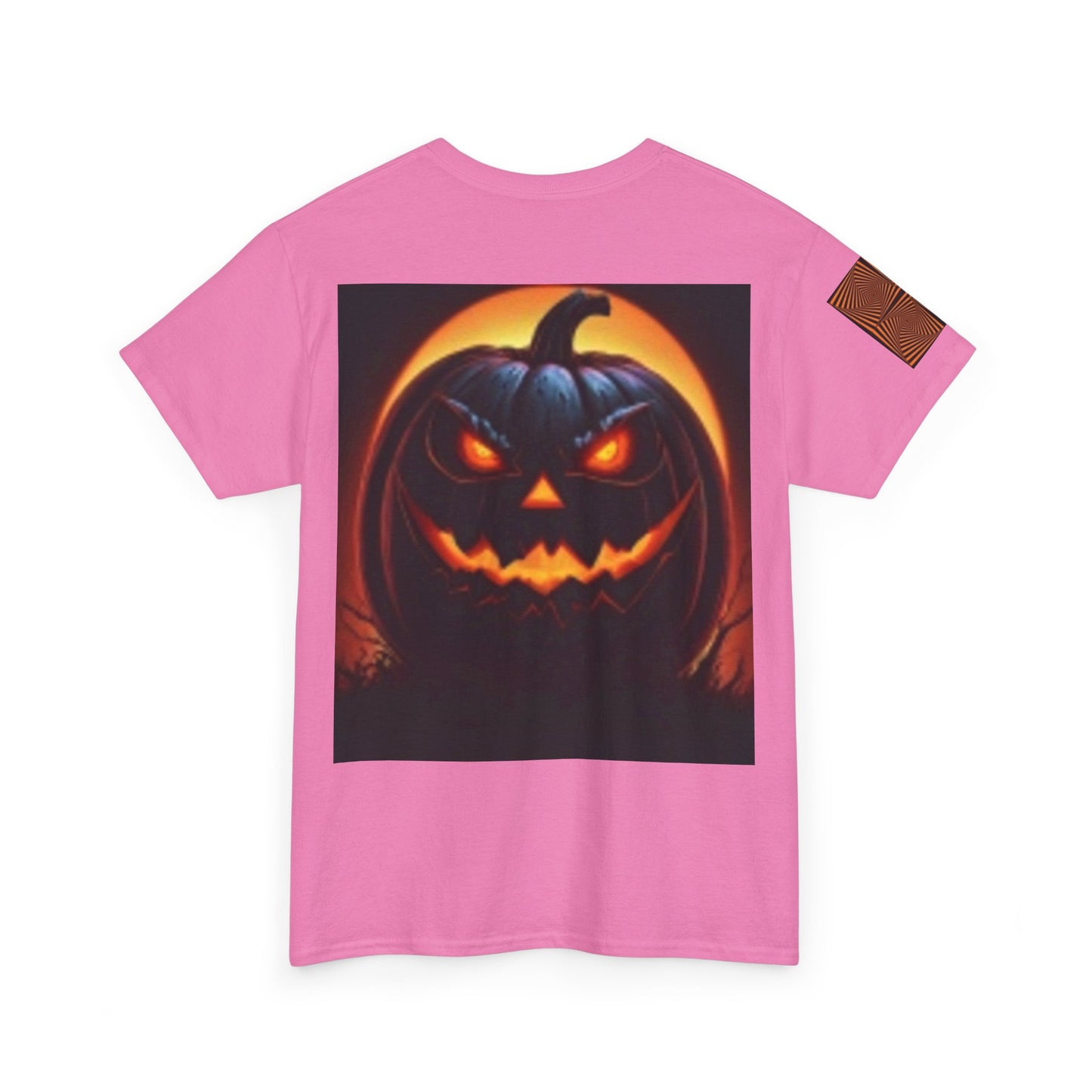Orange Pumpkin Legs coming out Unisex Heavy Cotton T-shirt