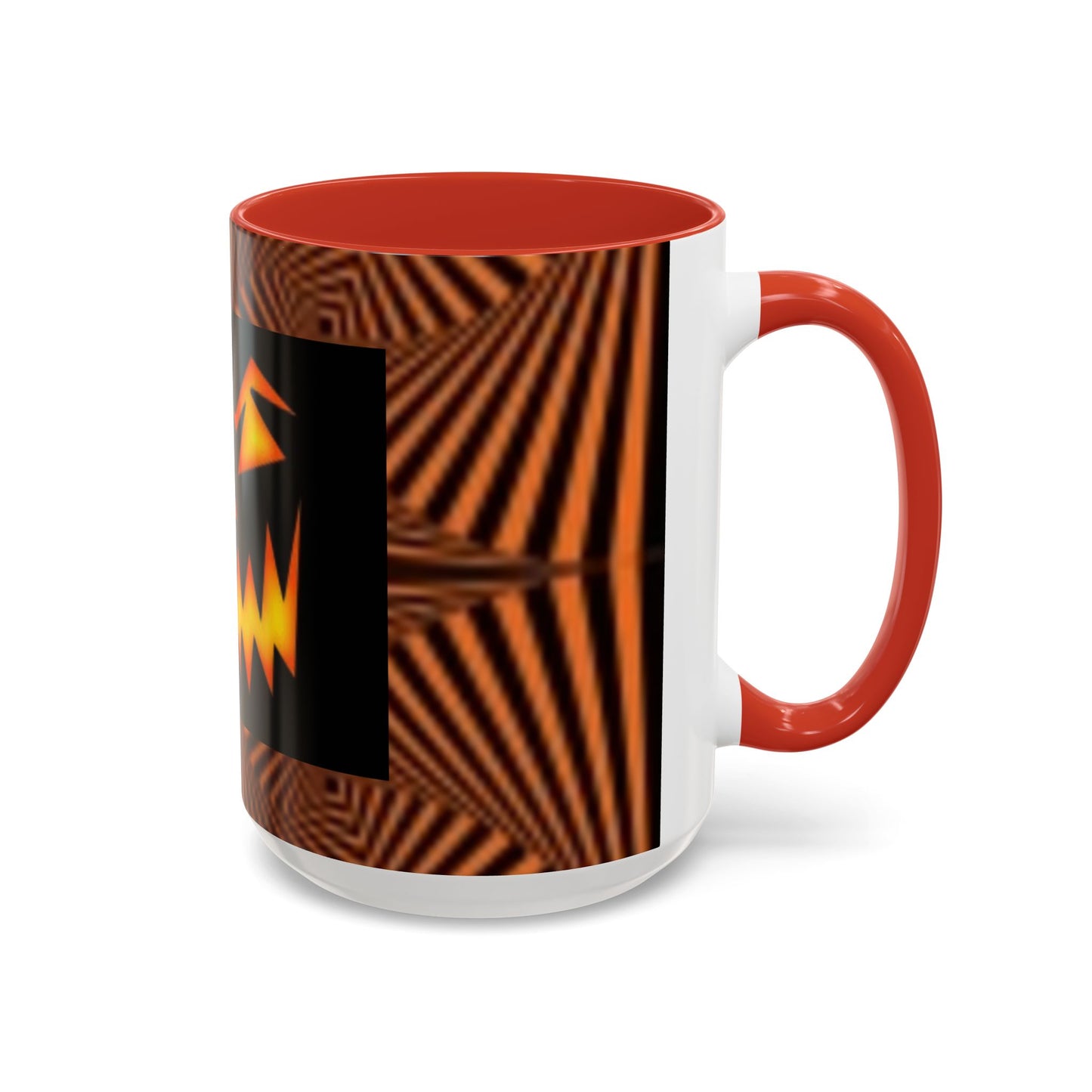Scary Face Accent Coffee Mug ( 11oz & 15oz) Halloween I Love This Mug!