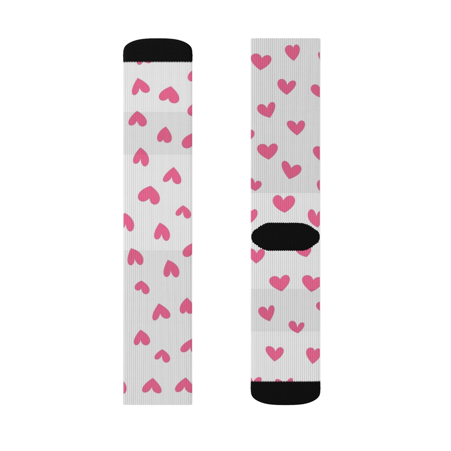 Chaussettes Coeurs Roses