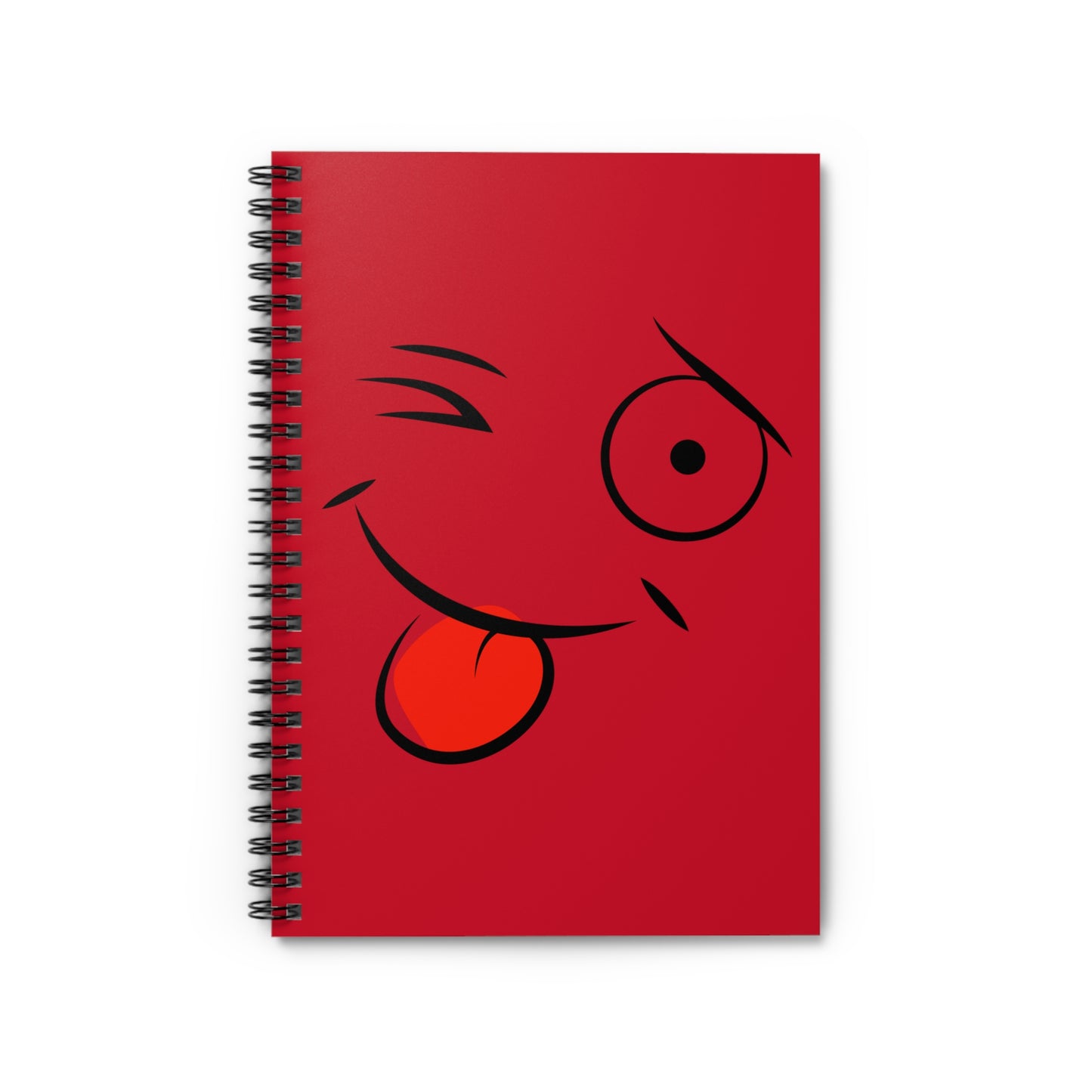 Cuaderno espiral con cara divertida, ideal para niños