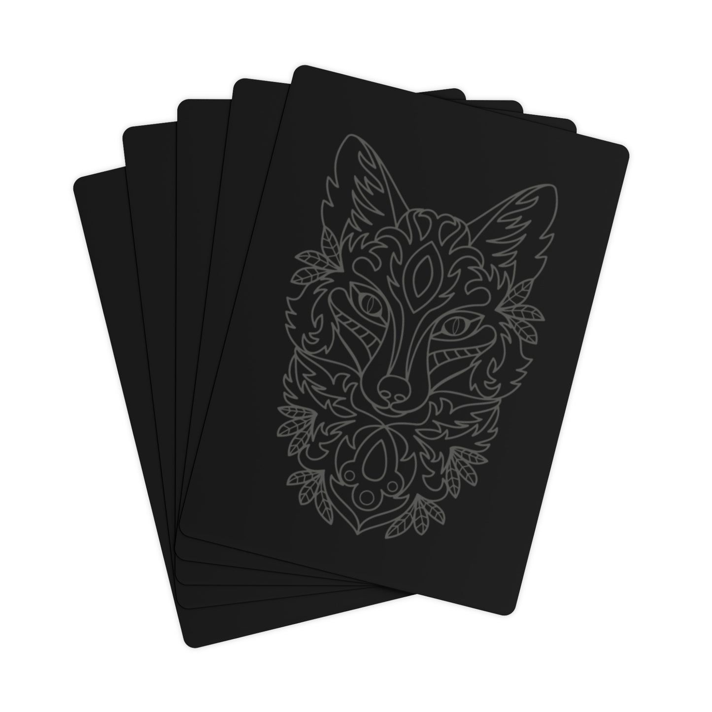 Poker Cards Fox Let's Play Cards