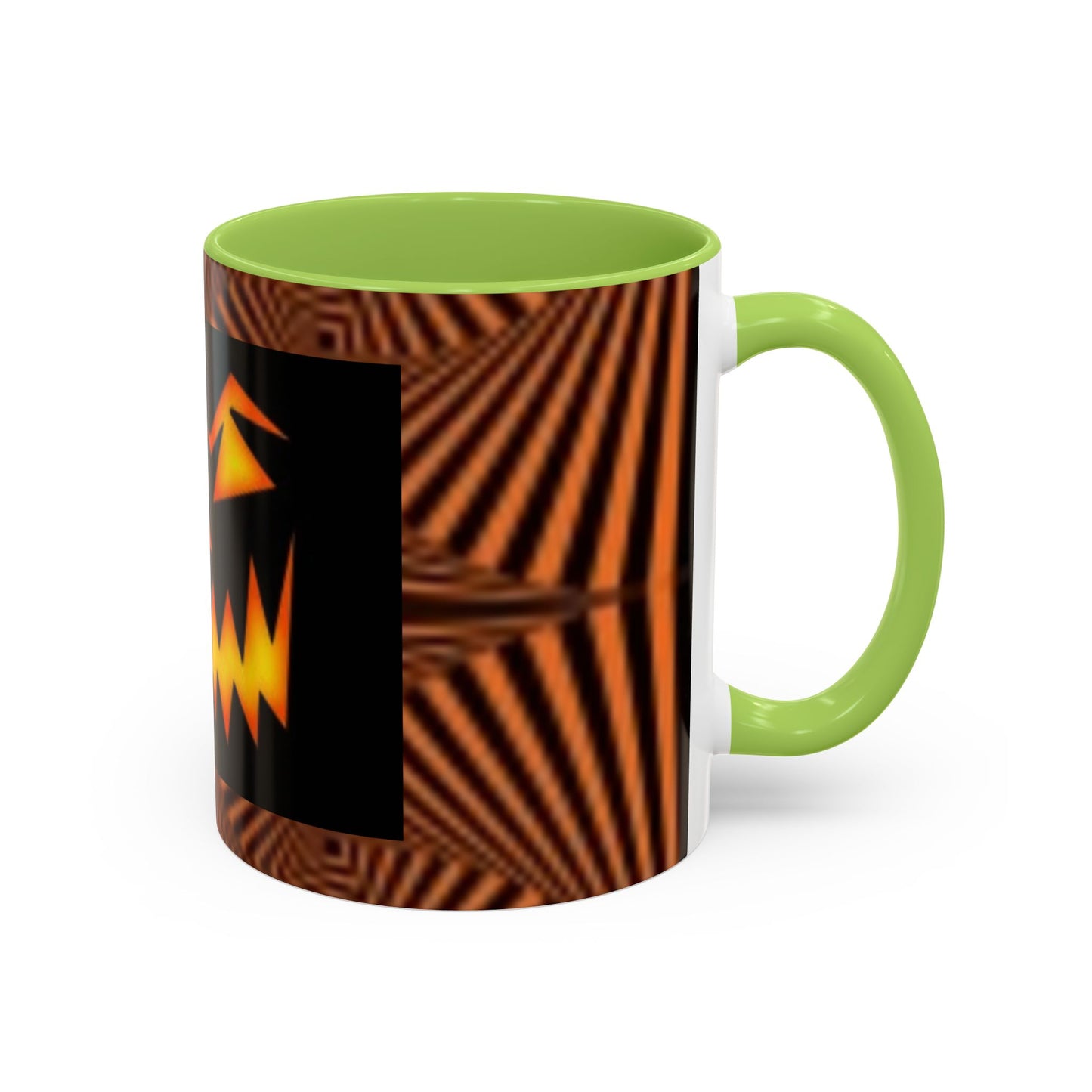 Scary Face Accent Coffee Mug ( 11oz & 15oz) Halloween I Love This Mug!