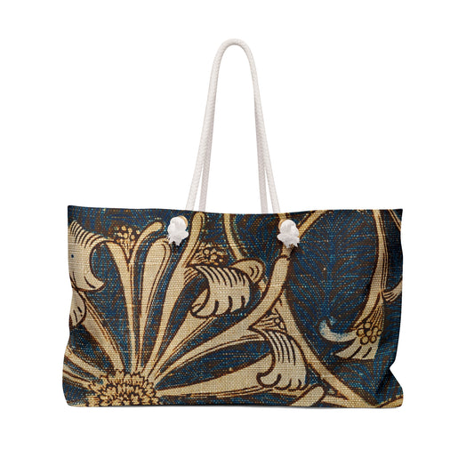 Weekender Bag Gold Flower Great Gift for Momma