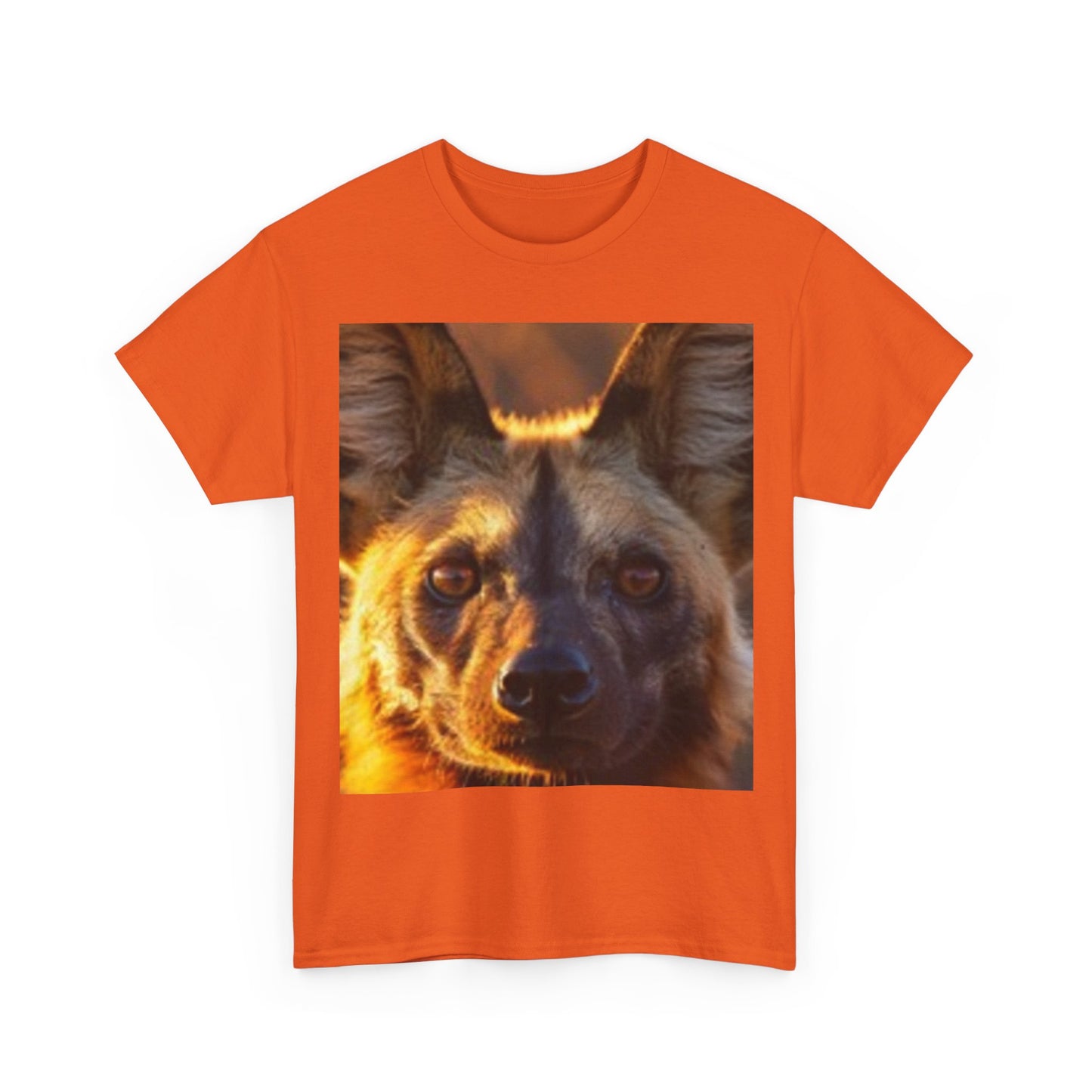 Dog's Face Unisex Heavy Cotton T-shirt I Love Dogs!