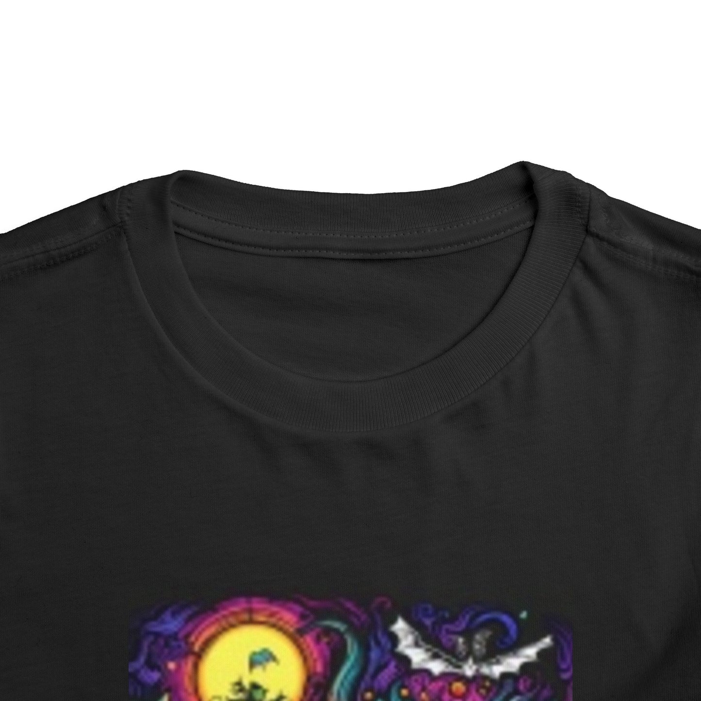 Colorful Pumpkin I'm happy Toddler Short Sleeve T-shirt Fun T-shirt for Halloween!