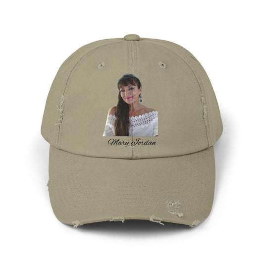 Distressed Cap with Mary Jordan's Picture Feeling Fabulous!