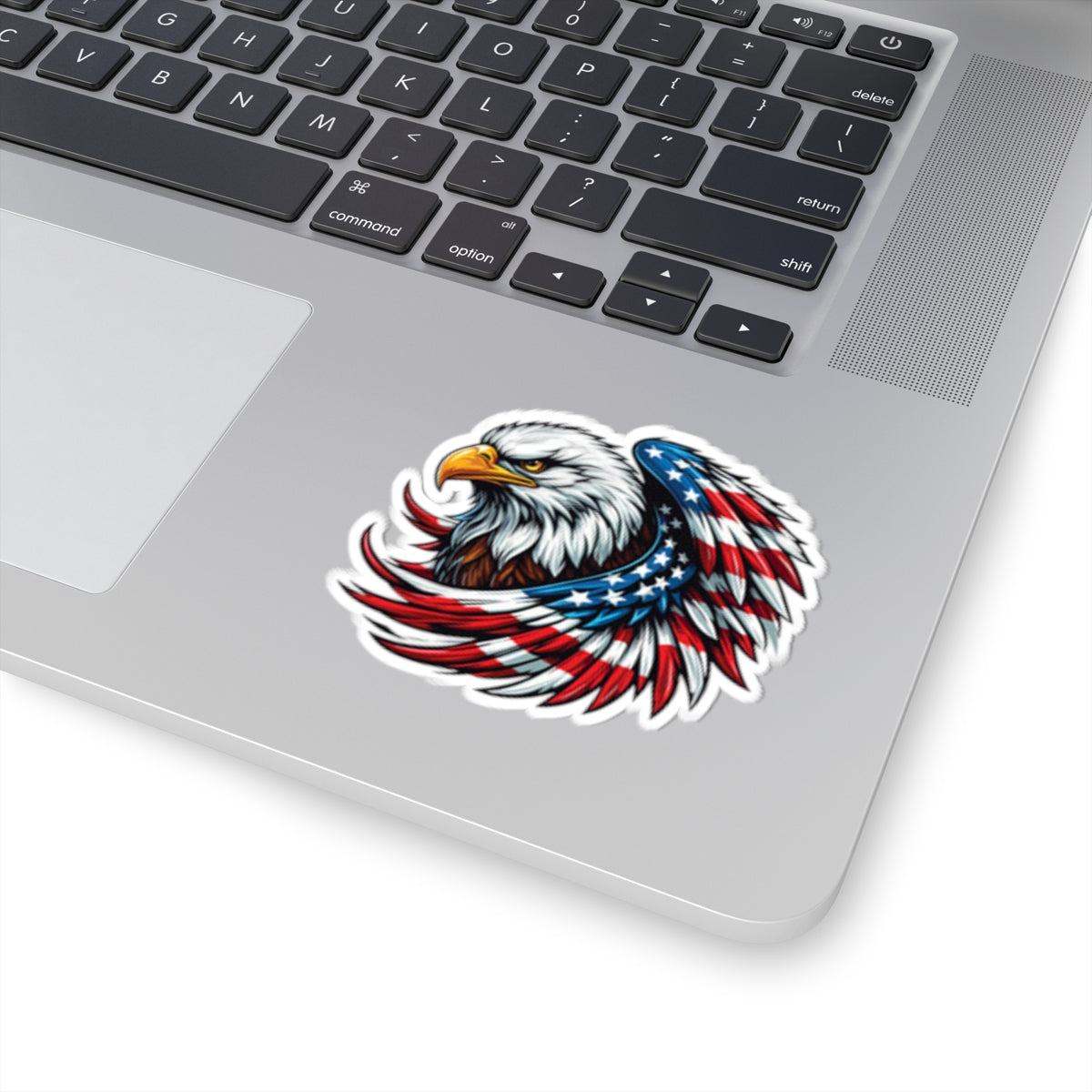 Patriotic Eagle Stickers, Kiss-Cut Stickers for Laptop, Water Bottle, Car Decor, Memorial Day, 4th of July, Americana