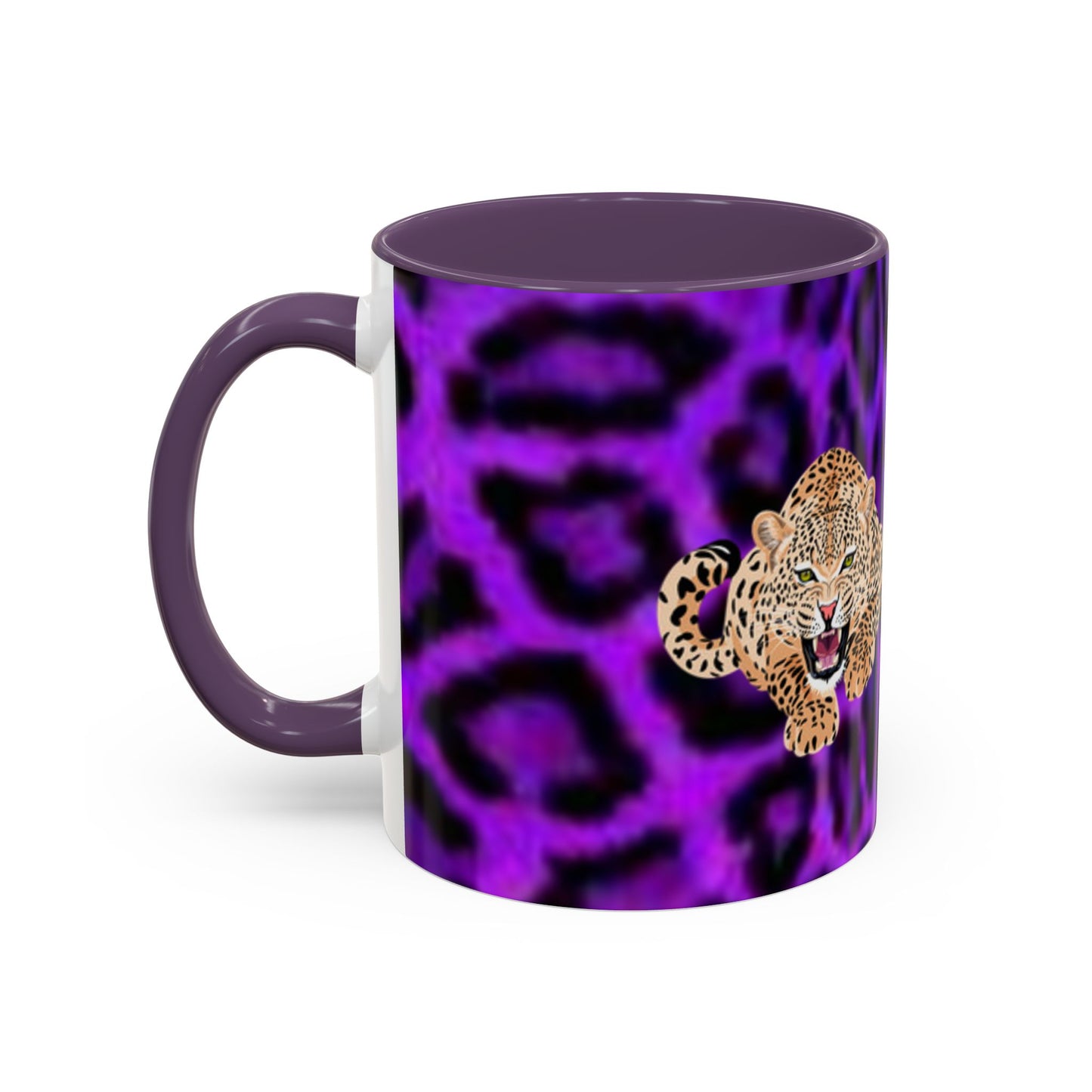 Fierce Leopard Accent Coffee Mug - 11oz & 15oz