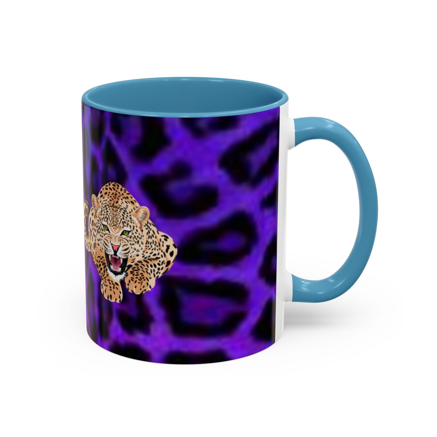 Fierce Leopard Accent Coffee Mug - 11oz & 15oz