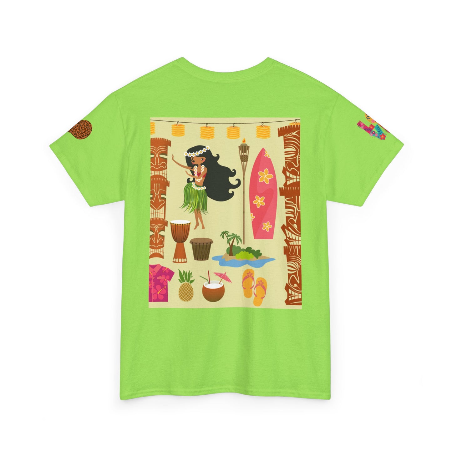 Hawaiian Sunset T-shirt- Tropical Vibes