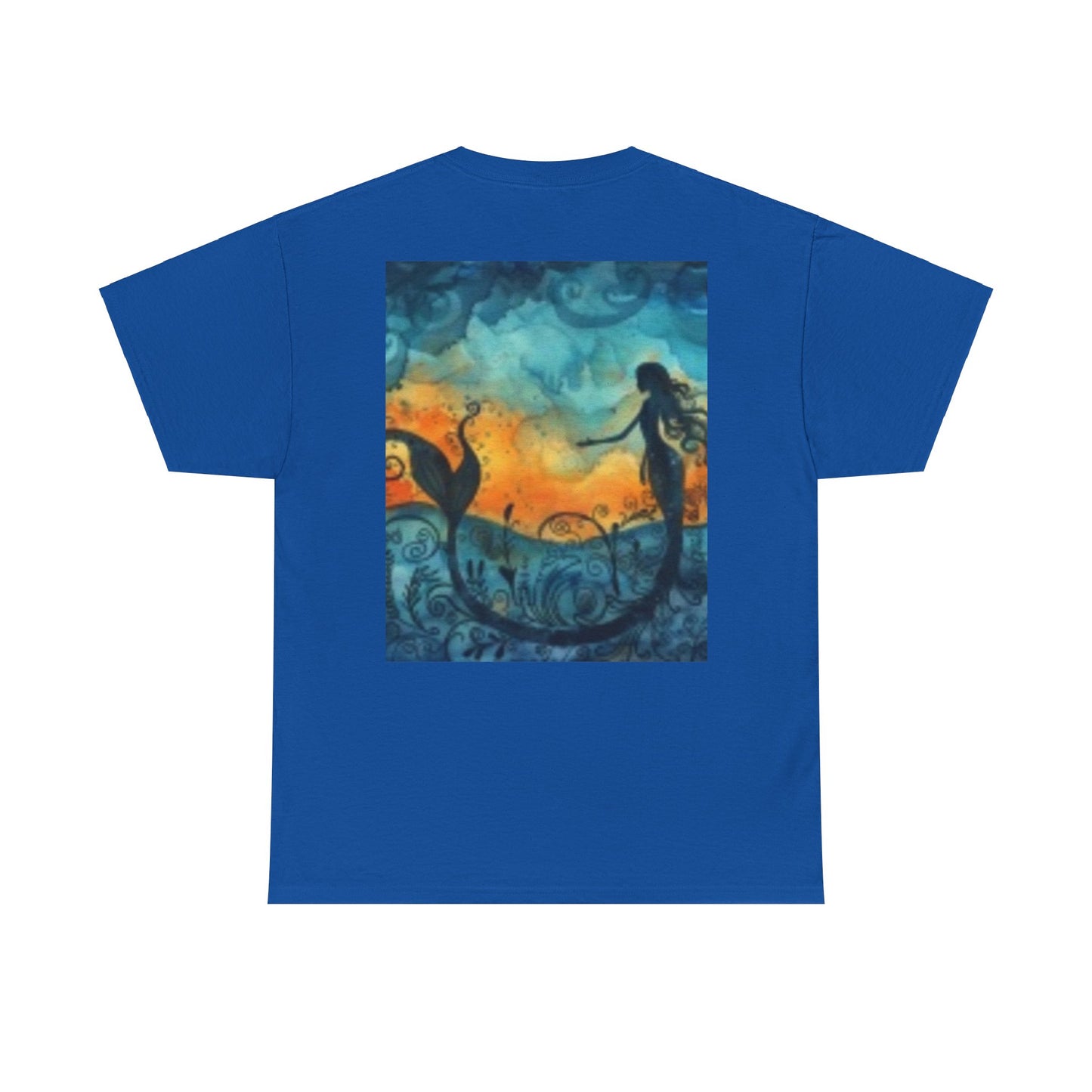 T-shirt Sirène dans l'océan 