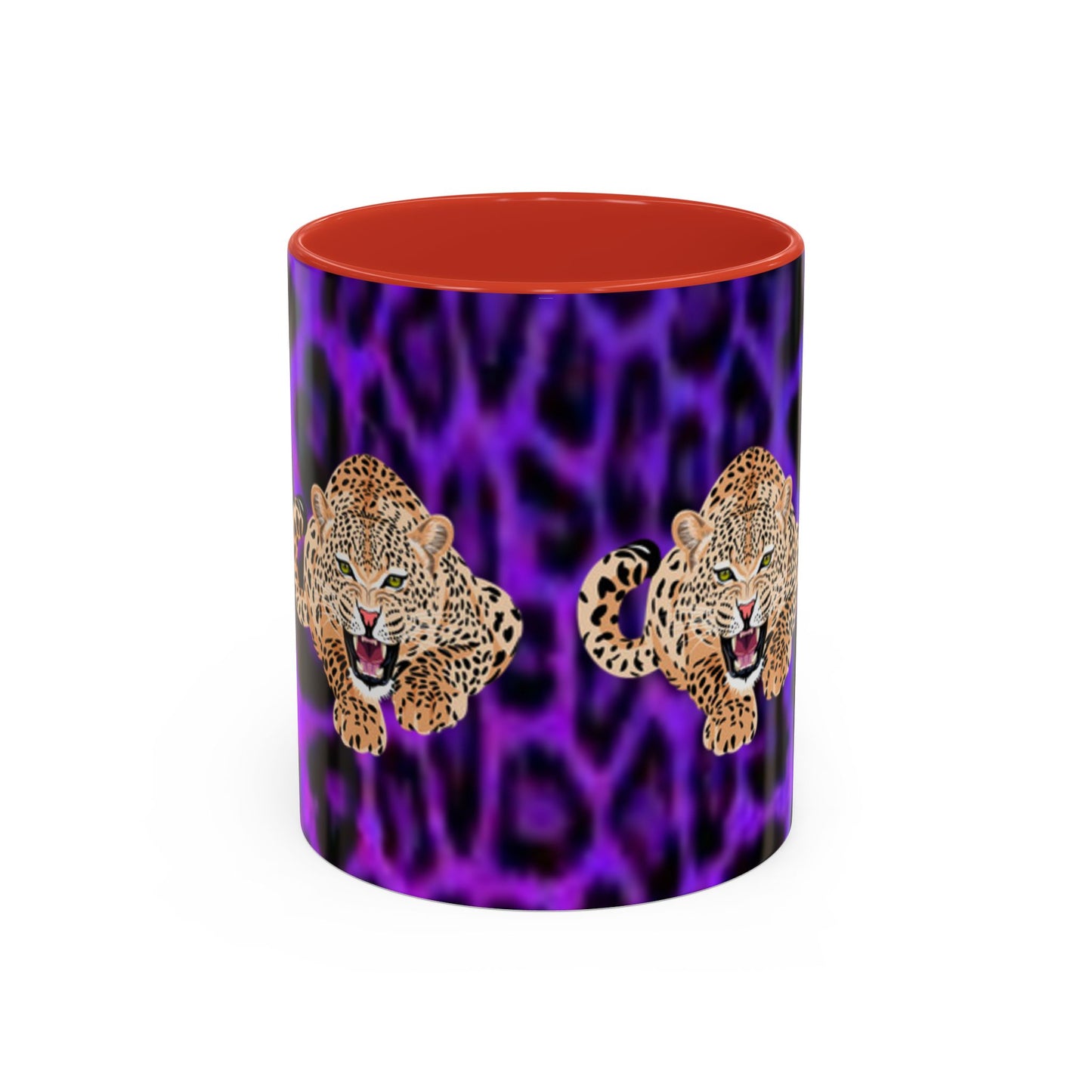 Fierce Leopard Accent Coffee Mug - 11oz & 15oz